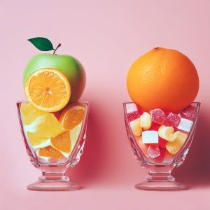 تفاوت فروکتوز میوه و شیرینی‌ ها